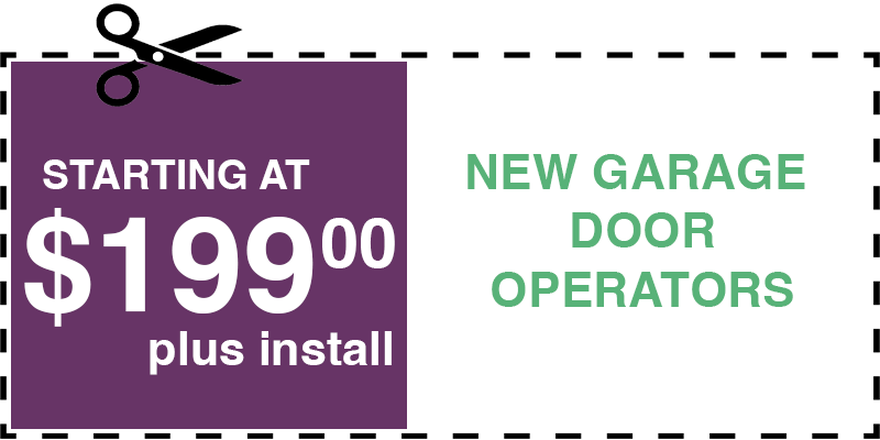 199 garage door operators