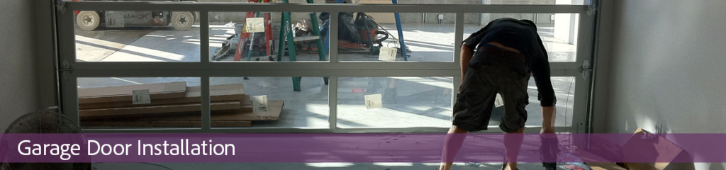 garage door installation